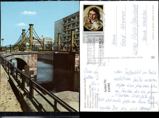 416988,Berlin Jungfernbrücke Brücke