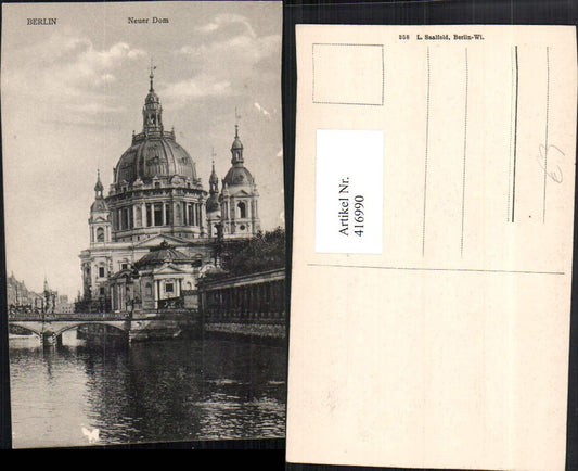 416990,Berlin Neuer Dom Kirche Brücke