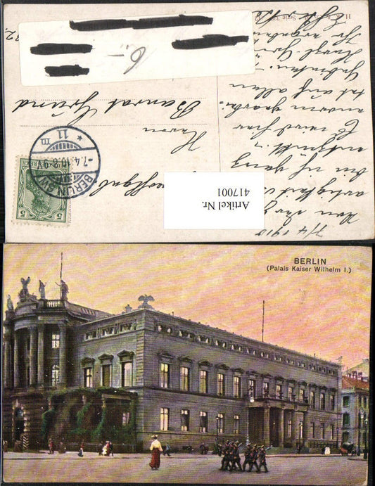 417001,Berlin Palais Kaiser Wilhelm I