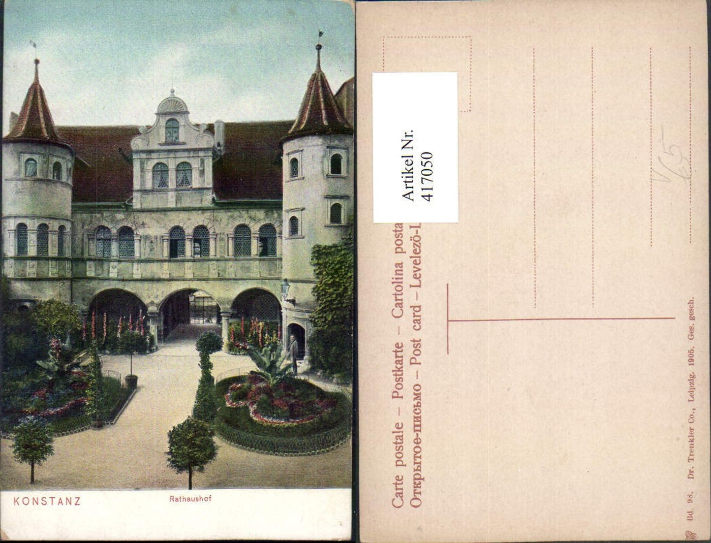 417050,Konstanz am Bodensee Rathaus Hof pub Trenkler Co