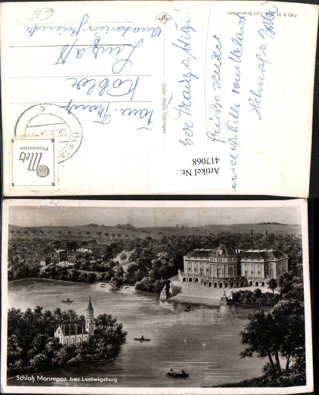417068,Ludwigsburg Schloss Monrepos Kirche