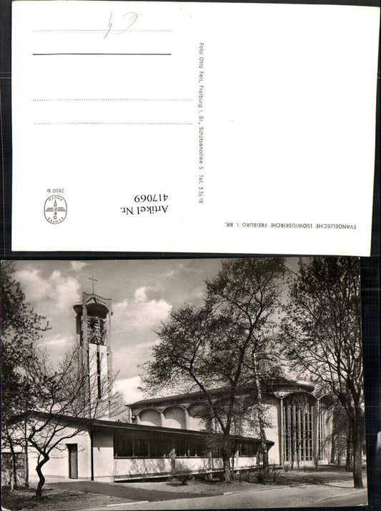 417069, Freiburg im Breisgau Evangelical Ludwigskirche Church