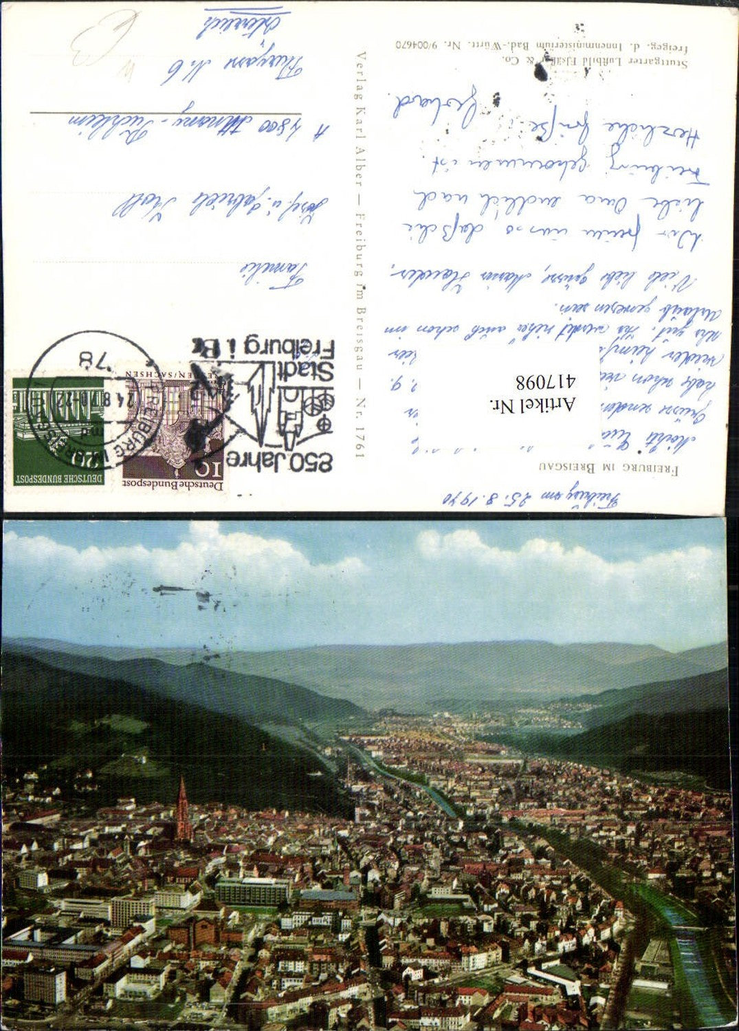 417098,Freiburg im Breisgau Totale