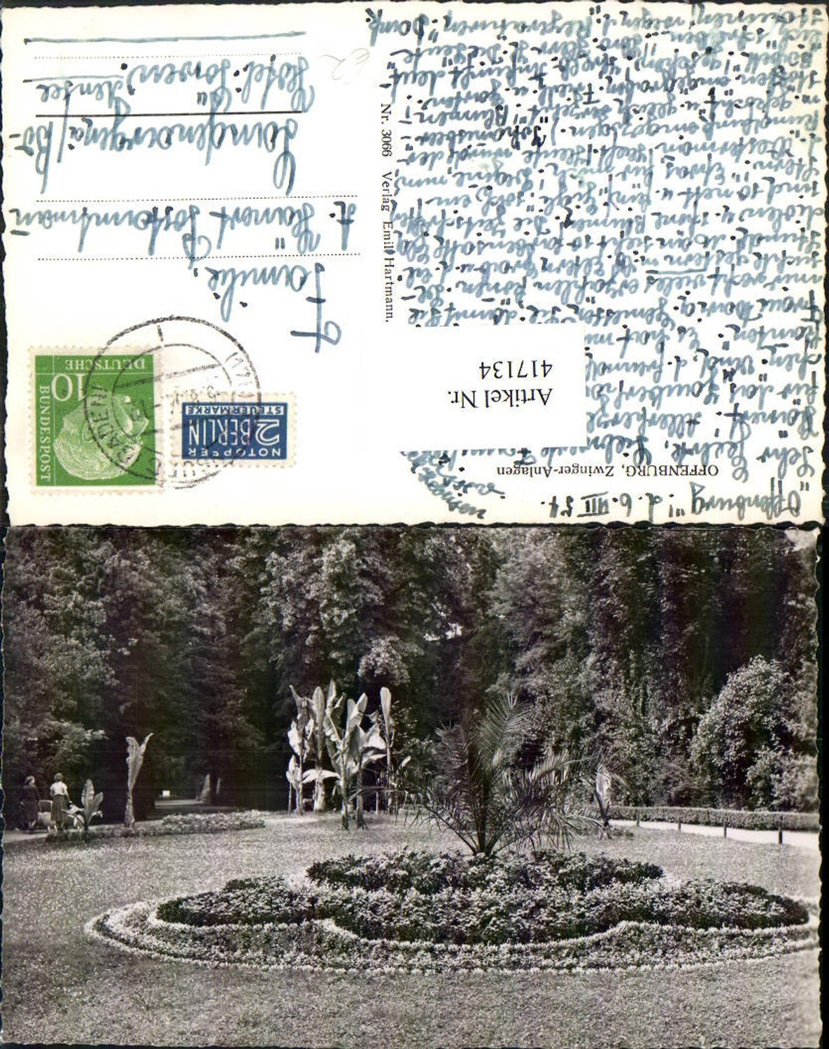 417134,Offenburg Zwinger Anlagen Garten