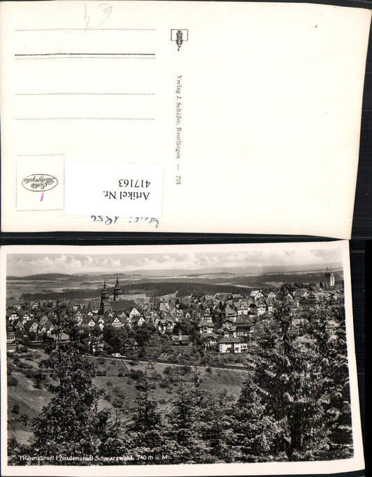417163, Freudenstadt in the Black Forest, Total