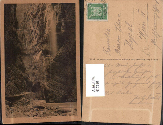 417210,Partnachklamm Schlucht b. Garmisch-Partenkirchen