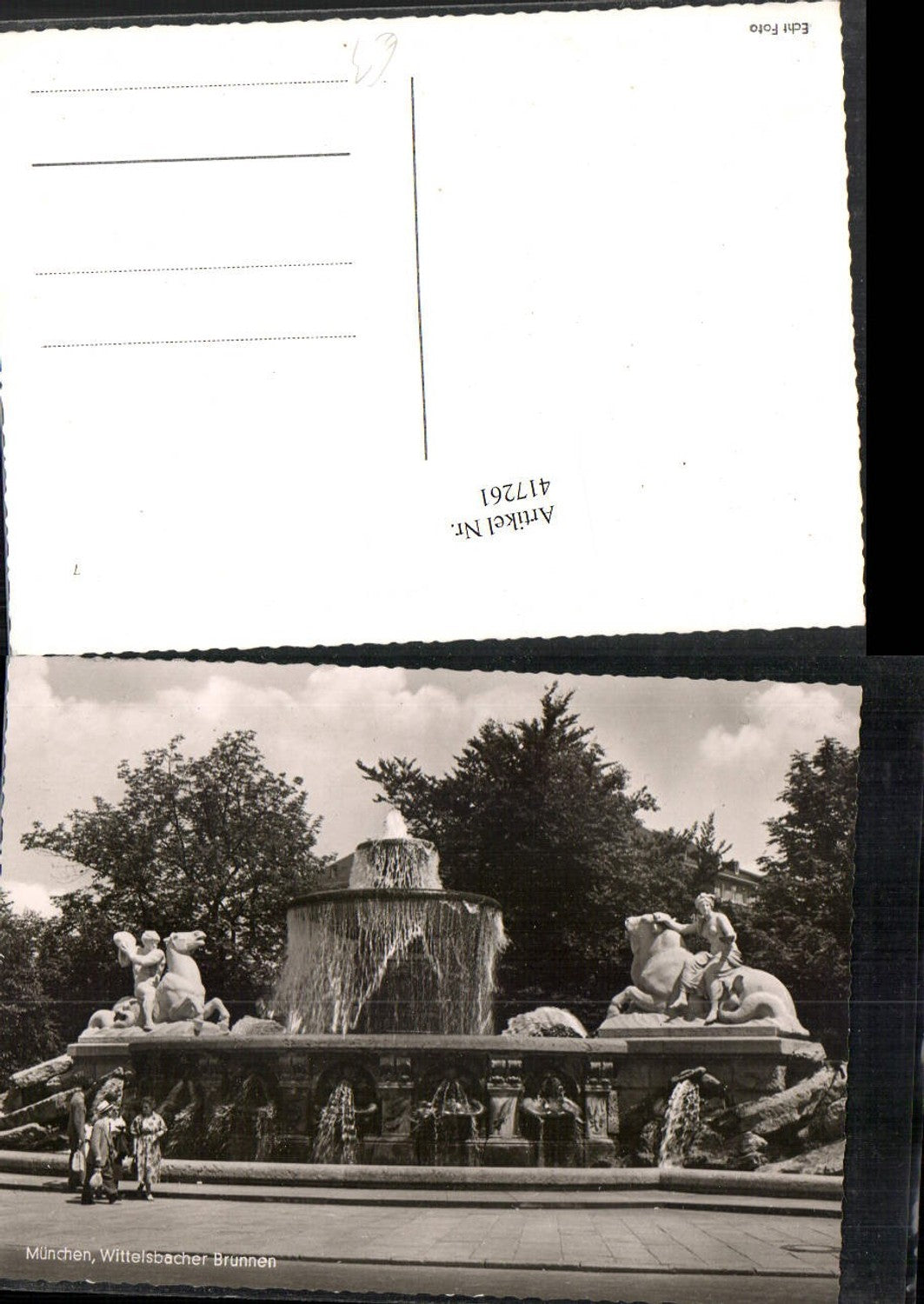 417261, Munich Wittelsbacher Fountain