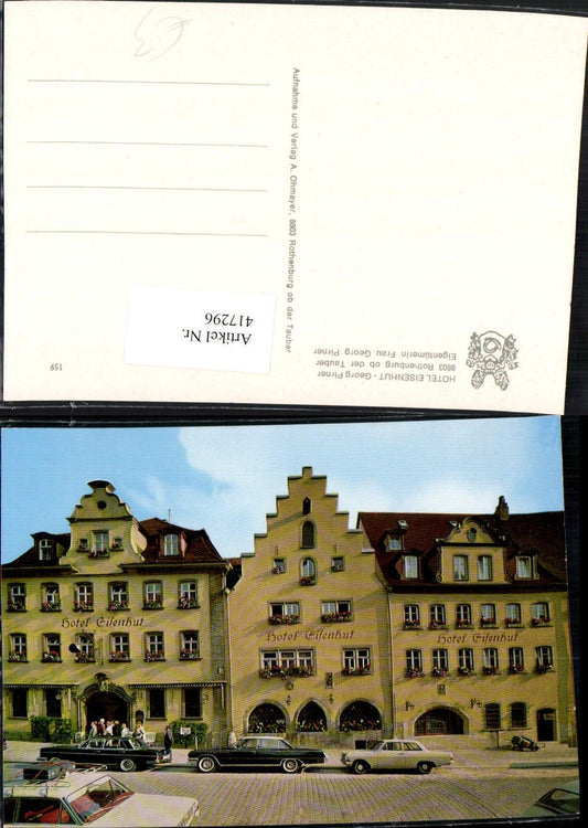 417296,Rothenburg ob d. Tauber Hotel Eisenhut