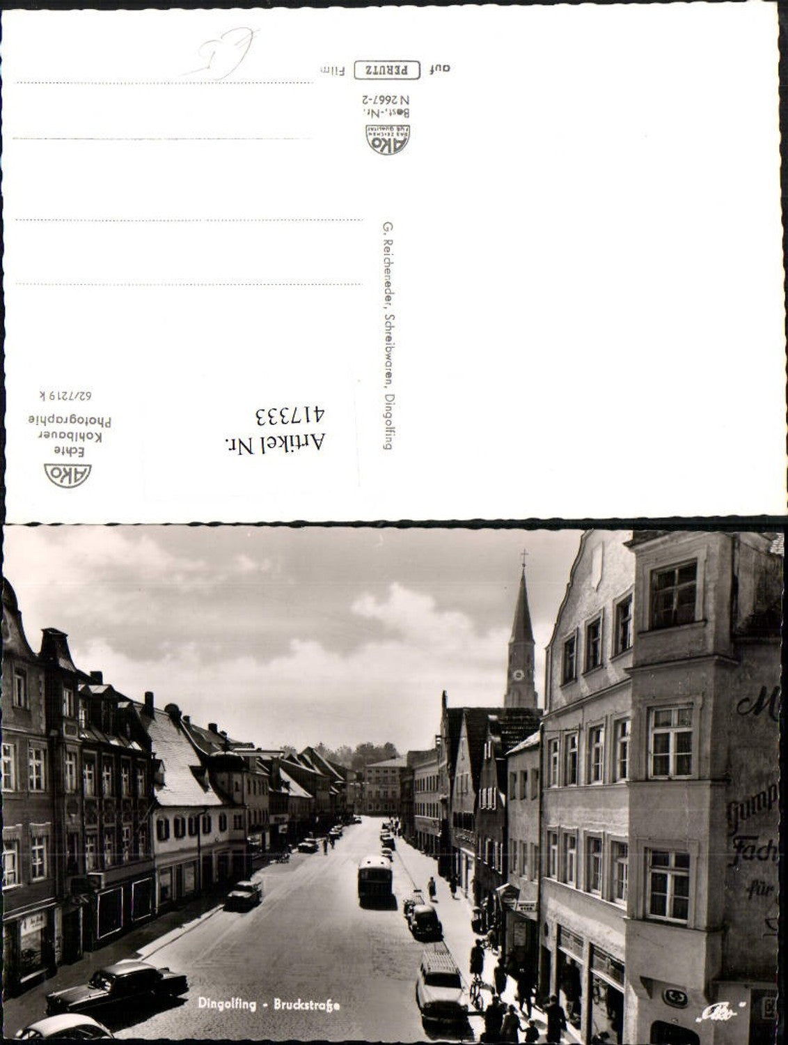 417333,Dingolfing Bruckstraße Straßenansicht