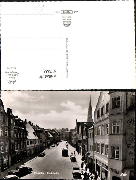 417333,Dingolfing Bruckstraße Straßenansicht