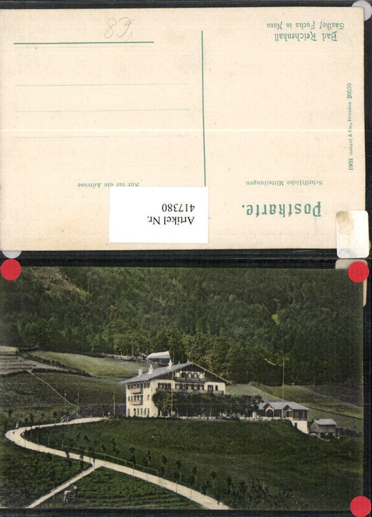 417380,Bad Reichenhall Gasthof Fuchs in Nonn pub Stengel & Co 20570