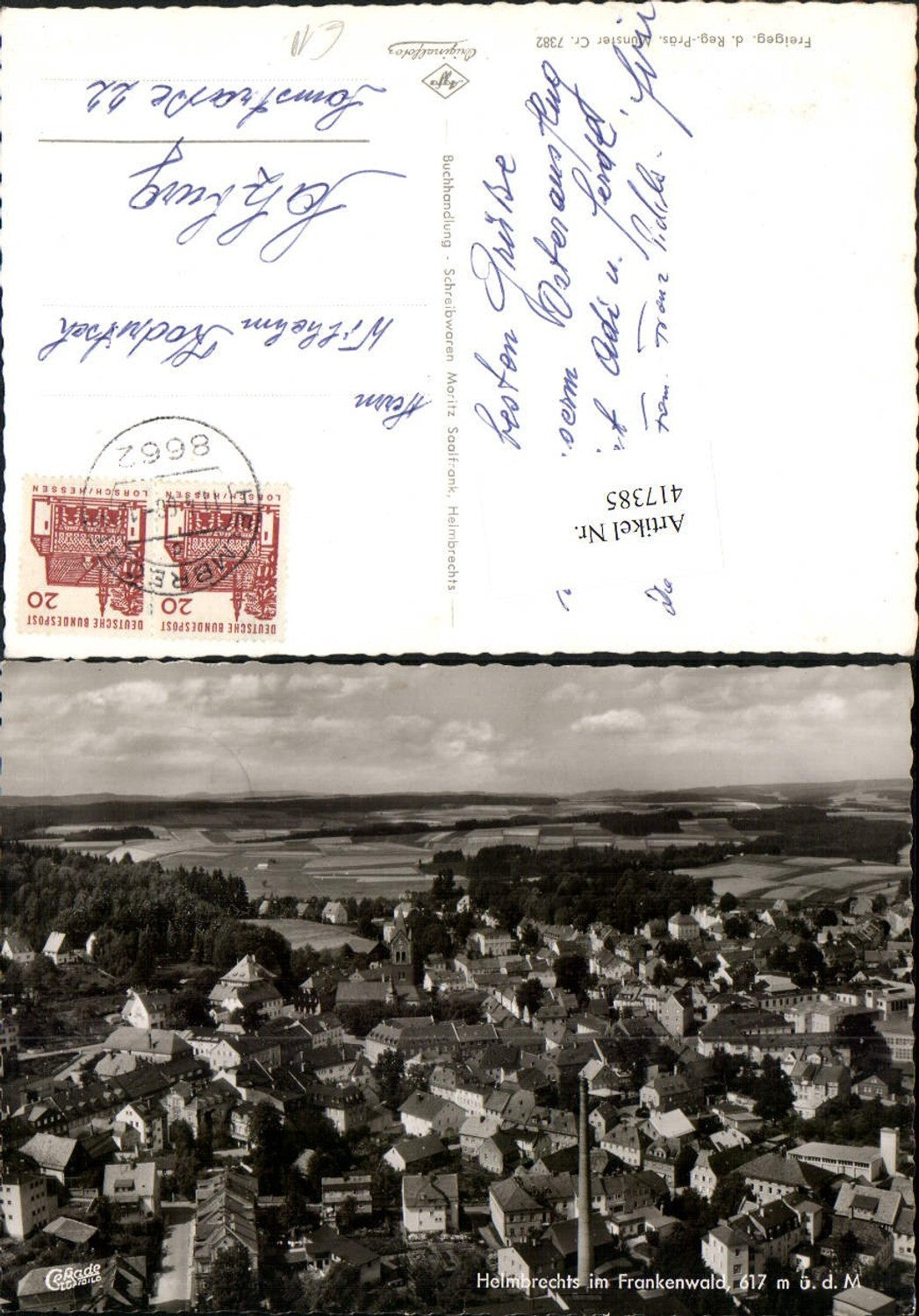 417385,Helmbrechts im Frankenwald Totale