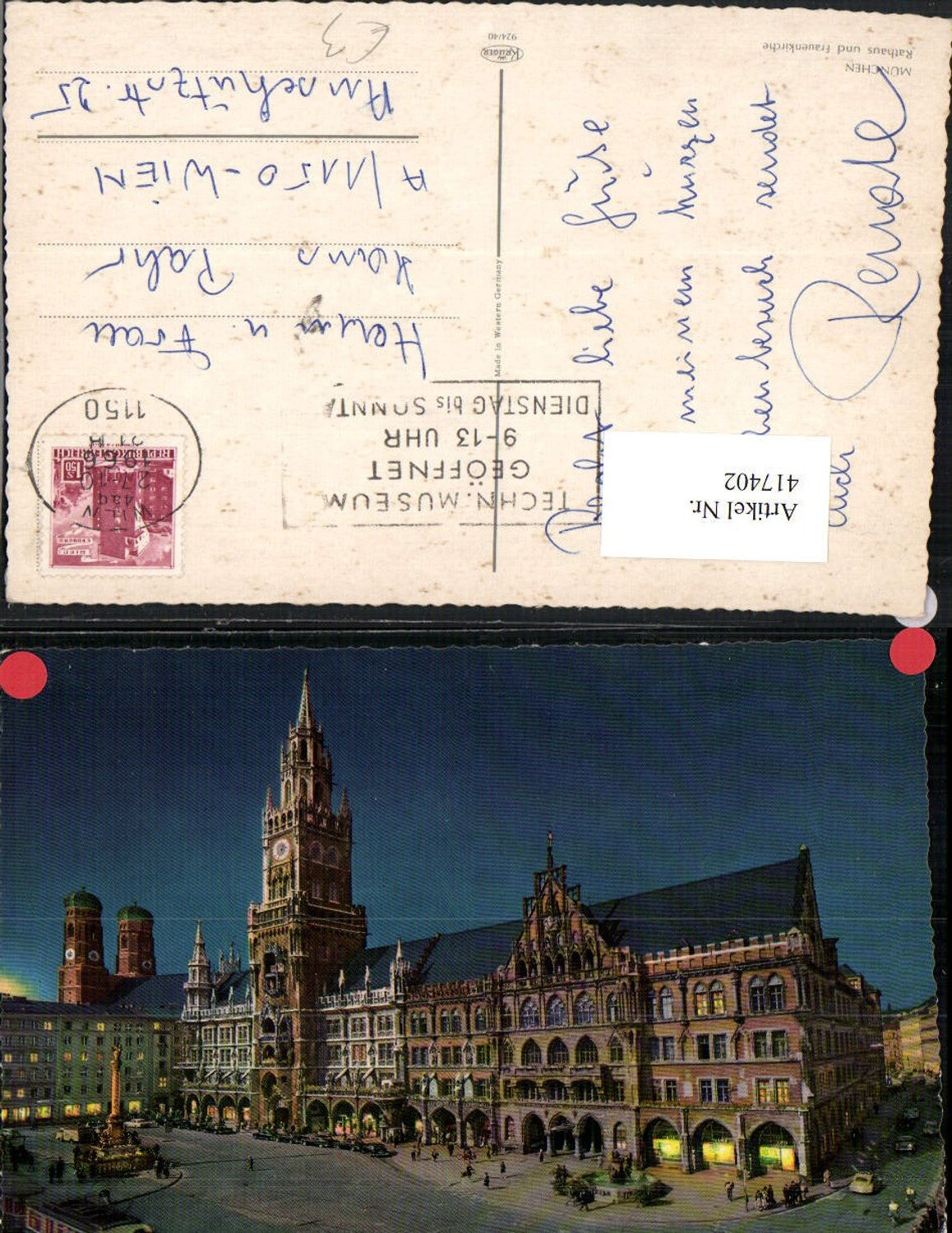 417402, Munich City Hall and Frauenkirche