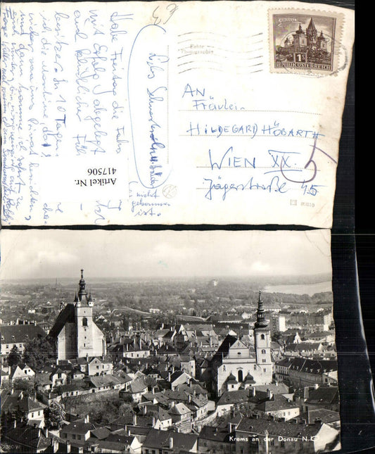 417506,Krems an d. Donau Totale Kirchen