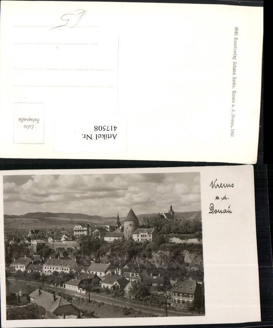 417508,Krems an d. Donau Teilansicht