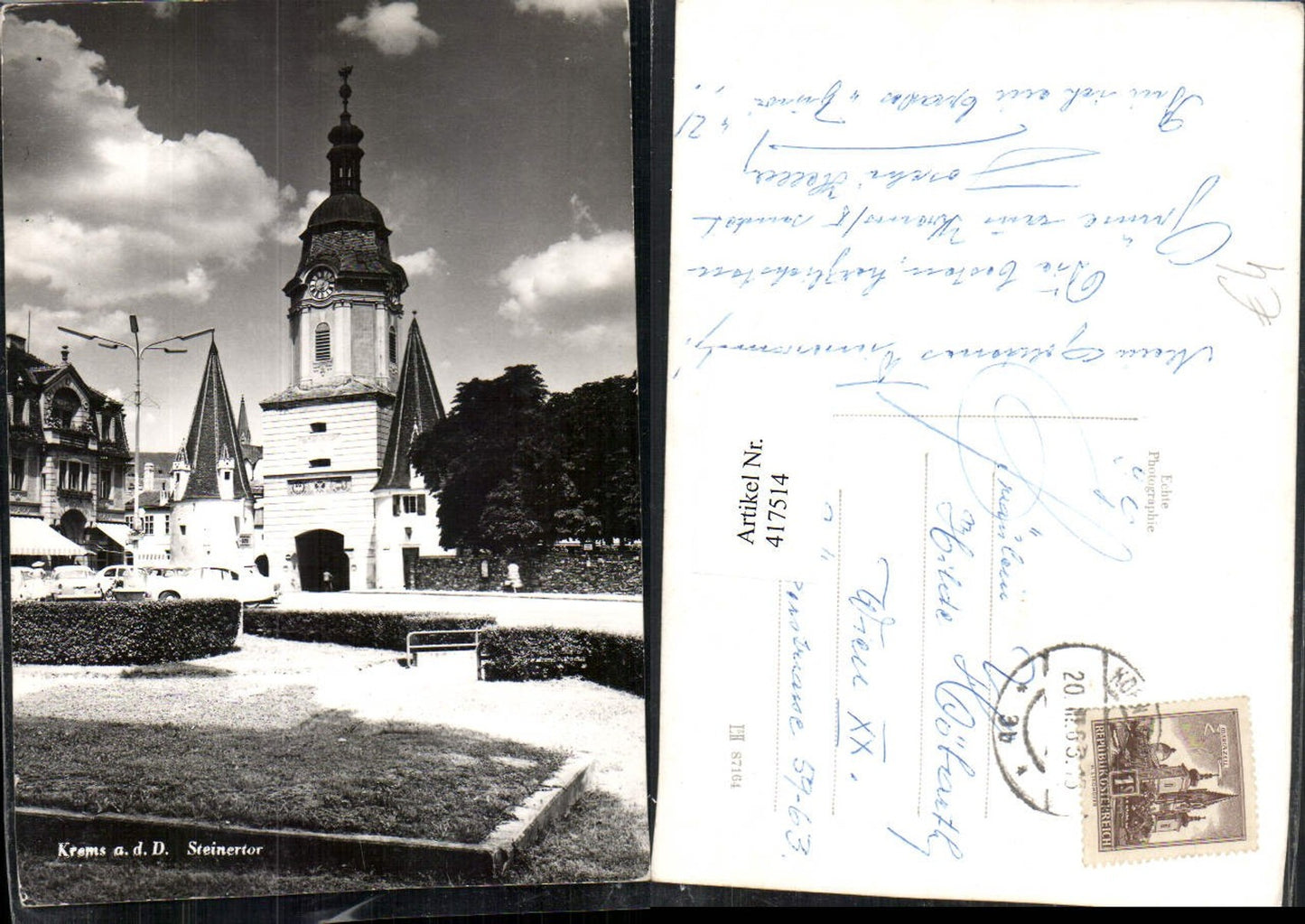 417514,Krems an d. Donau Steinertor Tor Turm