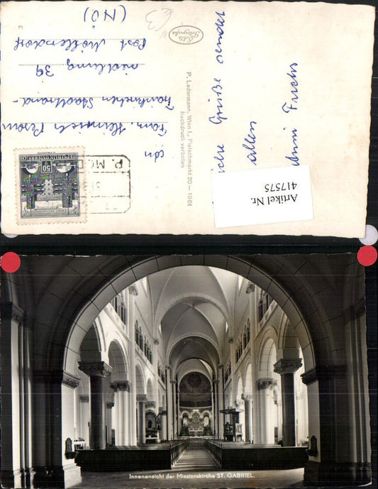 417575,Missionskirche Kirche St. Gabriel Innenansicht