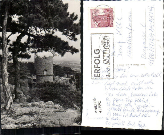 417592,Mödling Schwarzer Turm