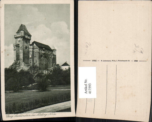 417593,Burg Liechtenstein b. Mödling