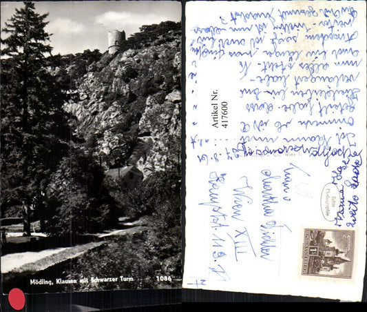 417600,Mödling Klausen m. Schwarzer Turm