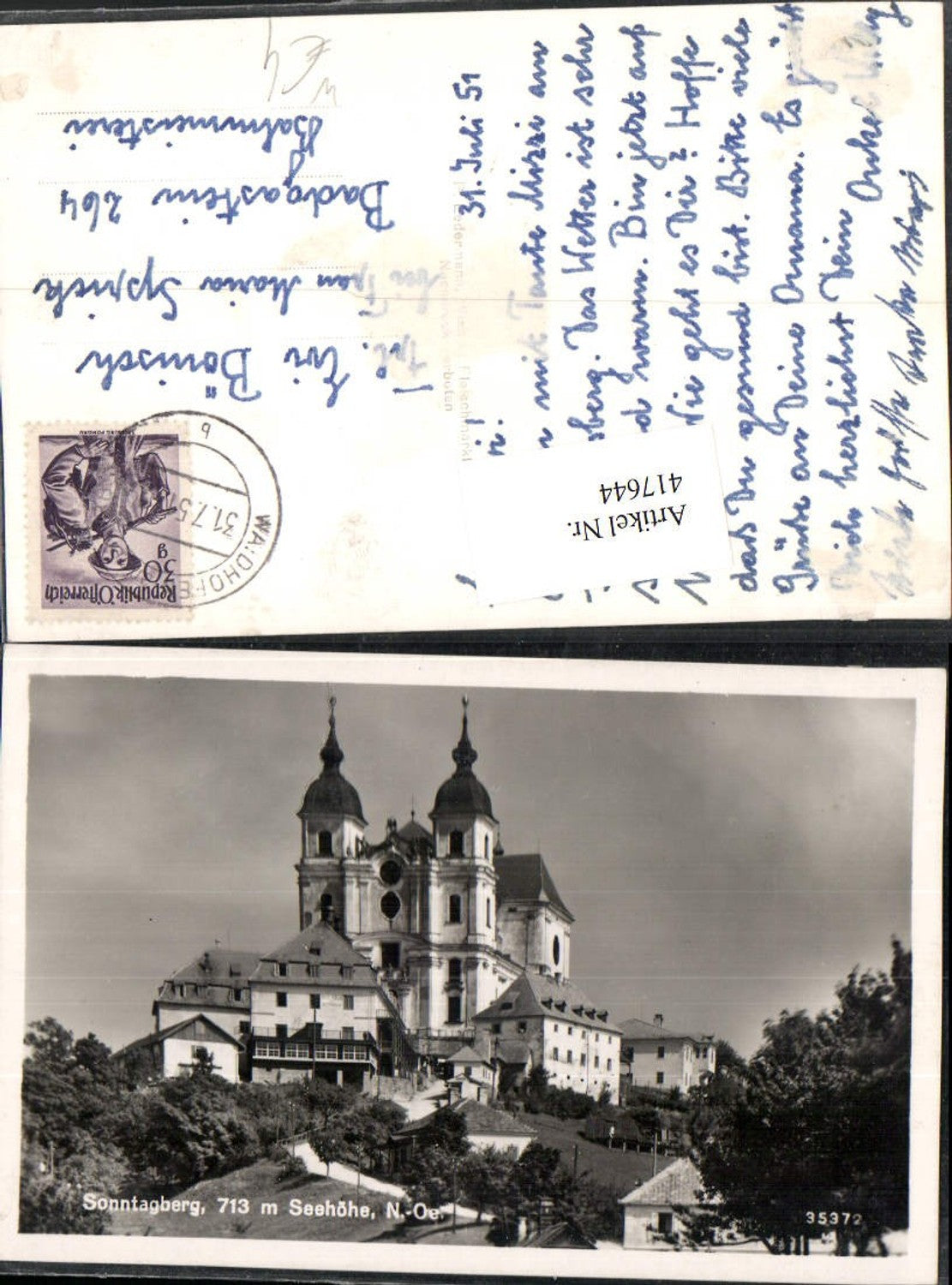 417644,Sonntagberg Kirche Basilika