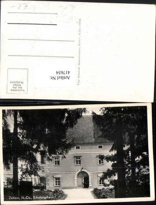 417654,Zeillern b. Amstetten Erholungsheim