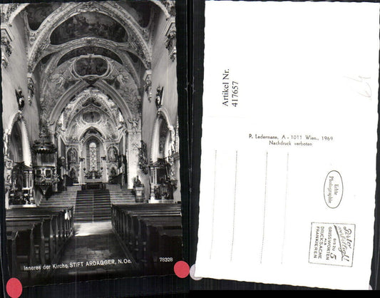 417657,Stift Ardagger Kirche Innenansicht