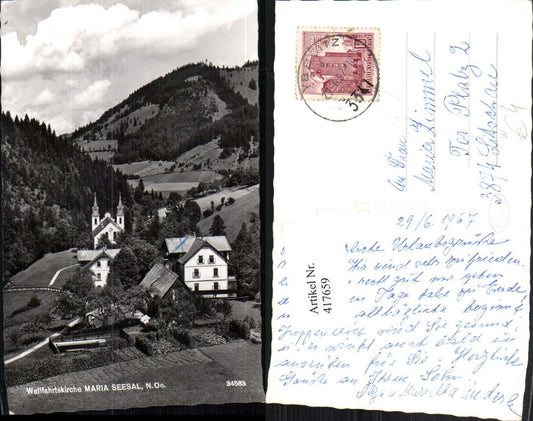 417659,Maria Seesal b. Ybbsitz Wallfahrtskirche Kirche