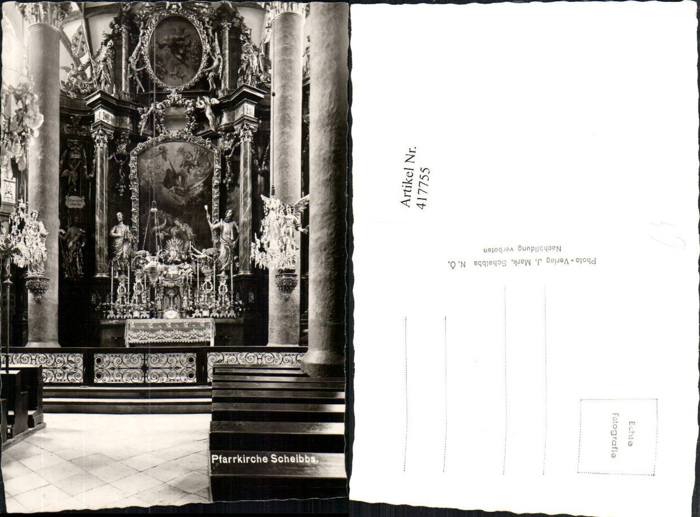 417755,Scheibbs Pfarrkirche Kirche Innenansicht