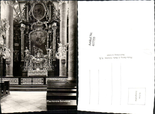417755,Scheibbs Pfarrkirche Kirche Innenansicht