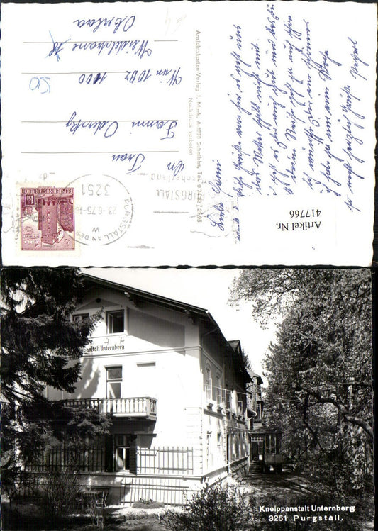 417766,Purgstall Kneippanstalt Unternberg
