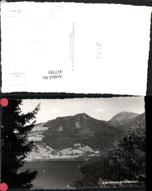 417785,Lunzersee See b. Lunz m. Ötscher Bergkulisse