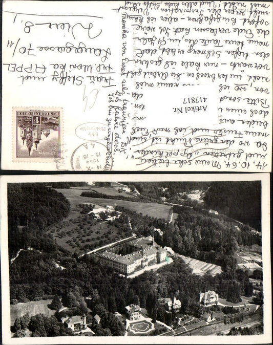 417817,Pressbaum Sacre Coeur Gymnasium Fliegeraufnahme