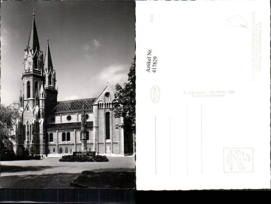 417829,Klosterneuburg Stift Kirche Friedhofsleuchte
