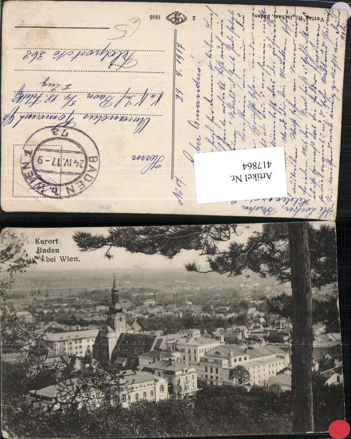 417864,Baden b. Wien Totale