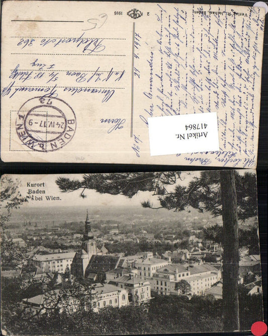 417864,Baden b. Wien Totale
