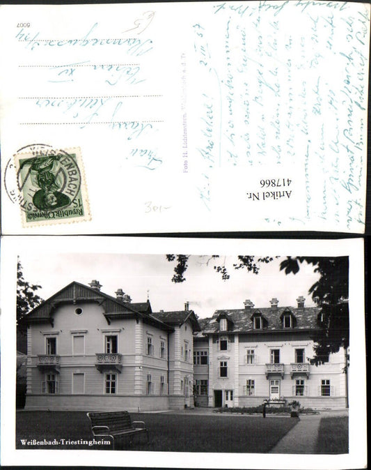 417866,Weissenbach Triestingheim Gebäude