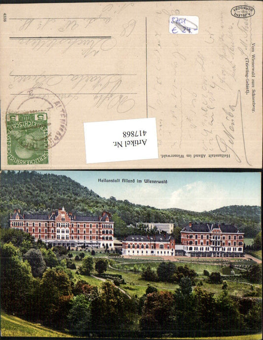 417868,Alland im Wienerwald Heilanstalt