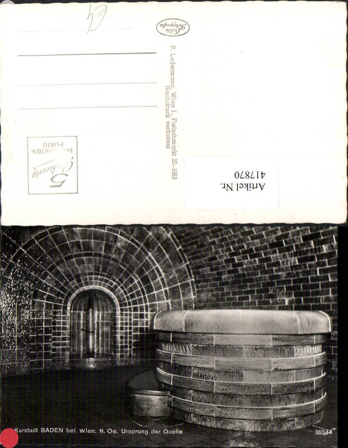 417870,Baden b. Wien Ursprung der Quelle