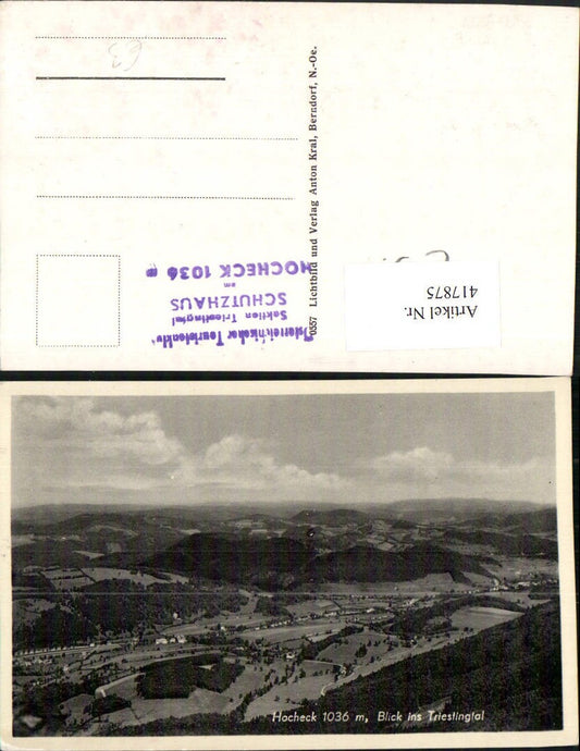 417875,Hocheck Blick ins Triestingtal
