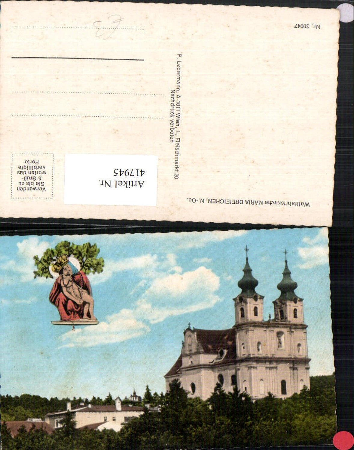 417945,Maria Dreieichen Wallfahrtskirche Kirche Fotomontage Gnadenbild