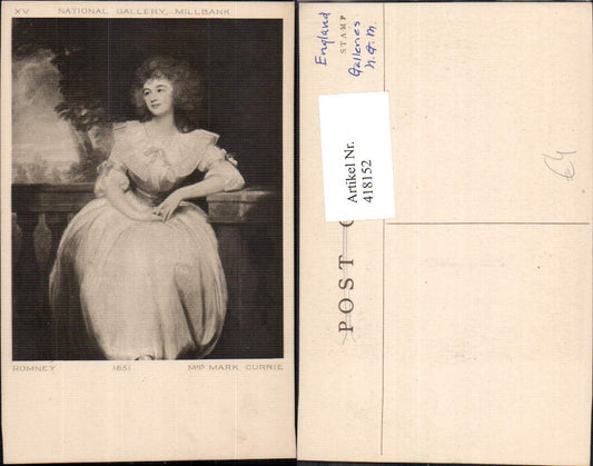 418152,Künstler Ak Romney Mrs Mark Currie Kunst Wissenschaft