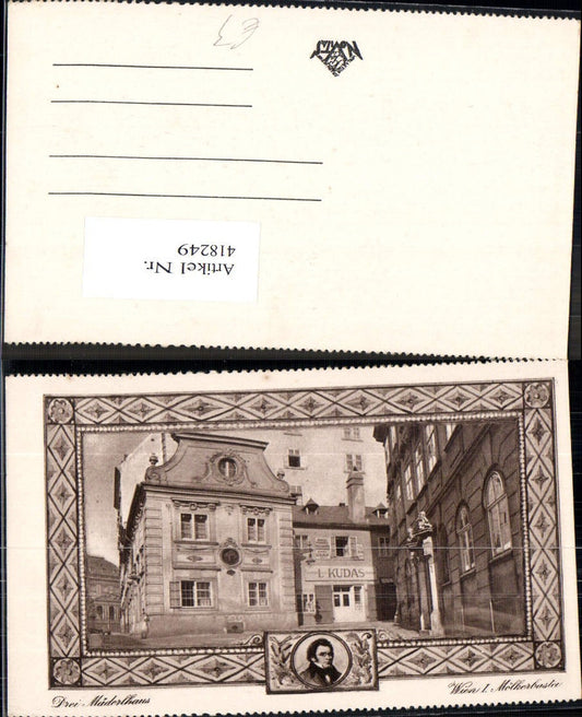 418249,Schubert Drei Mäderlhaus Wien Mölkerbastei Komponist Musik