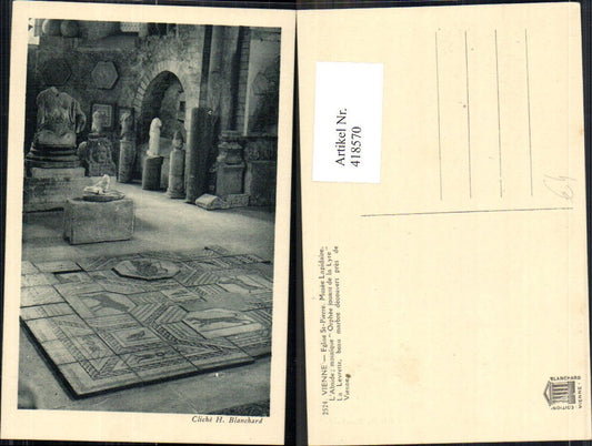 418570,Vienne Eglise St Pierre Kirche Mosaique Mosaik Wien