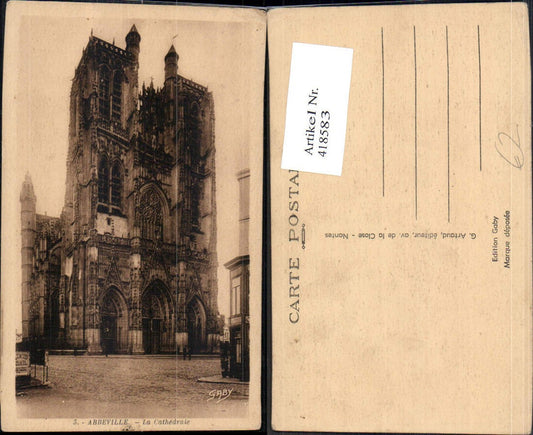 418583,Abbeville La Cathedrale Kirche Dom