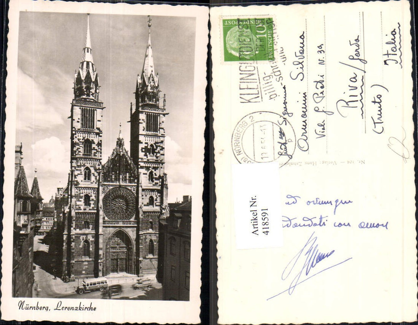 418591,Nürnberg Lorenzkirche Kirche Dom