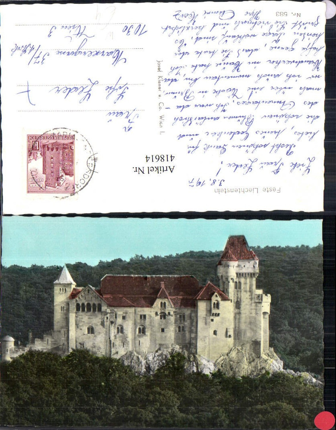 418614,Feste Liechtenstein Maria Enzersdorf Burg