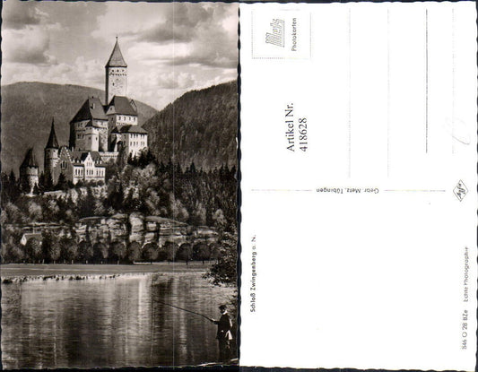 418628,Foto Ak Schloss Zwingenberg a. Neckar