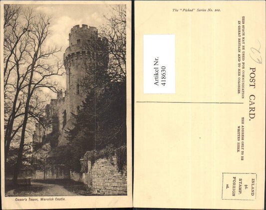 418630,Cesars Tower Warwick Castle Schloss Burg Turm