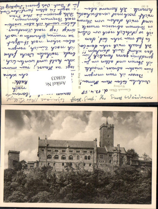 418633,Eisenach Thüringen Wartburg Burg